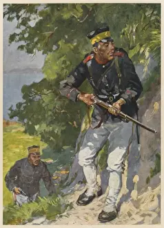 Patrol Prints: Ww1 Japanese Soldier