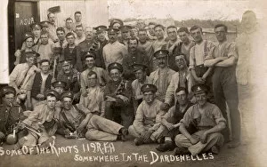Images Dated 3rd August 2018: WW1, Knuts of the 119th Royal Field Artillery, Dardanelles