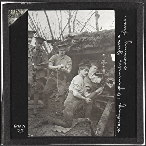 Images Dated 10th October 2012: WW1 - Lantern Slide