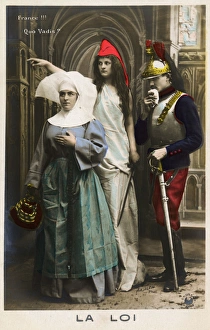 Images Dated 1st June 2016: WW1 - The Law - France!!! Where are you going?