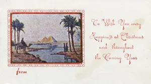 Pyramids Prints: WW1 - Mesopotamian Expeditionary Force - Christmas card