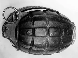 Grenade Prints: WW1 - A Mills hand grenade