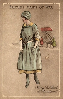 Images Dated 17th May 2016: WW1 Munitions Worker