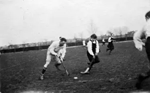Bpeosa Prints: WW1 - Officers v Students Hockey Match