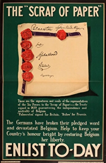 Images Dated 7th March 2014: WW1 - Parliamentary Recruiting poster