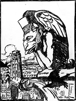 Images Dated 12th August 2016: WW1 - Peace Talks in Paris, France, 1919