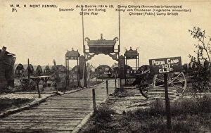 Gateway Collection: WW1 - Pekin Camp, Camp for Chinese Labour Corps, Mont Kemmel