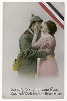 Ww1 Postcard German 1915