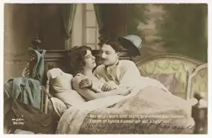 Ww1 Postcard on Leave