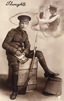 Thoughts Prints: Ww1 Postcard Thoughts