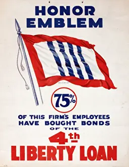 WW1 poster, 4th Liberty Loan