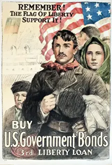 Freedom Prints: WW1 poster, Buy US Government Bonds