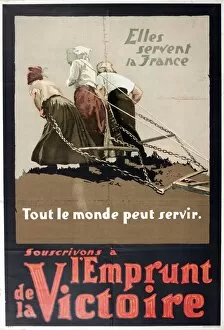 Civilians Gallery: WW1 poster, French war loans