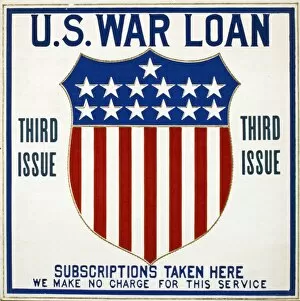 Fundraising Gallery: WW1 poster, US War Loan