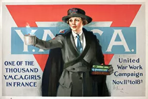 Charities Collection: WW1 poster, YMCA fundraising