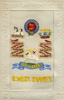 Emblem Prints: WW1 - The Queens Royal West Surrey Regiment