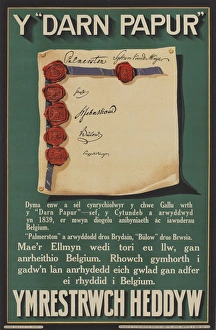 Agreement Gallery: WW1 Recruitment Poster -- Y Darn Papur