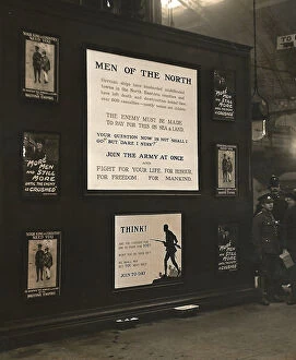 Recruiting Collection: WW1 - Recruitment Poster - York Railway Station