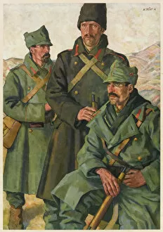 Austrians Gallery: Ww1 Romanian Soldiers