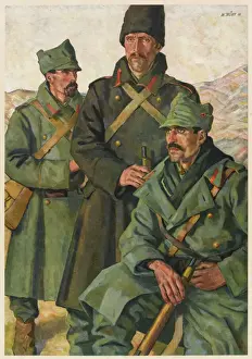Romania Prints: Ww1 Romanian Soldiers