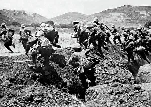 WW1 Royal Naval Division charge