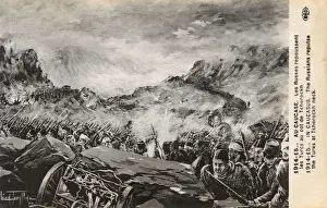 Fleeing Prints: WW1 - Russian forces repel Turks at Battle of Sarikamish