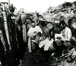 Mend Prints: WW1 - Russian trench scene - Eastern Front