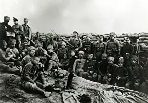 WW1 - Russian Troops in the trenches - Eastern Front