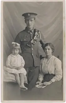 Sacrifice Prints: Ww1 Soldier and Family