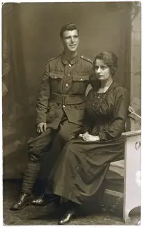 Ww1 / Soldier & his Wife
