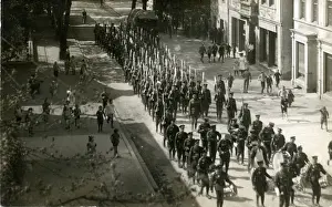 Westphalia Prints: WW1 Soldiers - Frankfurterstrasse, Hennef, North Rhine-Westp
