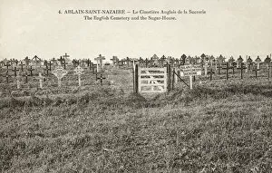 Images Dated 24th April 2019: WW1 - Sucrerie cemetery - Ablain-Saint-Nazaire