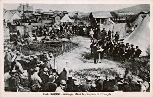 WW1 - Thessaloniki, Greece - Music in the French Camp