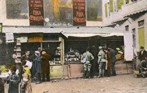 Improved Prints: WW1 - Thessaloniki, Greece - Poor Shops do good business