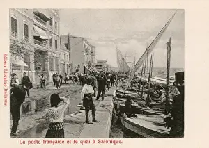 WW1 - Thessaloniki, Greece - The Quayside
