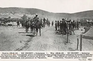 Commandant Prints: WW1 - Thessaloniki, Greek Volunteer Company leaves