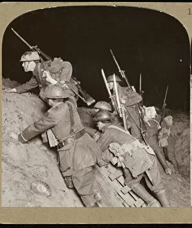 Trenches Collection: Ww1 / Trench / Night Attack