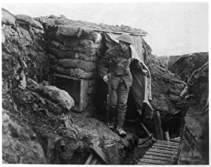 Trench Collection: Ww1 / Trench / Young Soldier