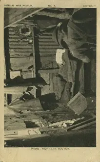 WW1 Trenches - Front Line Dug-out