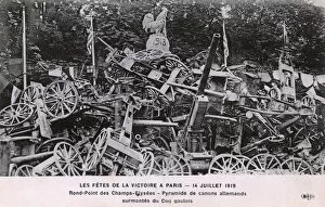 Conquering Collection: WW1 - Victory in Paris - Mound of Captured German Guns
