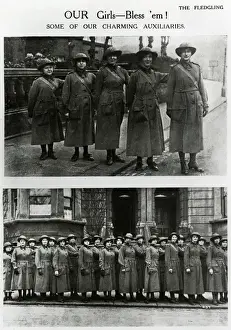 Corp Prints: WW1 - WaCS (Air Force Auxiliaries) - No. 2 RFC Cadet Wing