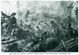 Aisne Gallery: WW1 - Western Front - Attack on the Hindenburg Line, 1917