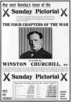 Journalism Prints: WW1 by Winston Churchill in the Sunday Pictorial