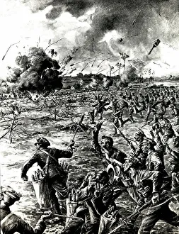 Explosions Prints: Ww1 Wwi World War One First 1st Great I Western