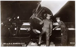 Spotters Prints: WW2 - 90cm A. A. Searchlight