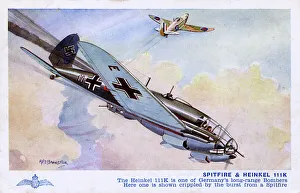 Combat Collection: WW2 Aircraft - A Spitfire and Heinkel 111K