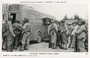 Airfield Gallery: WW2 - American Red Cross Clubmobile - UK