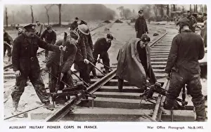 WW2 - Auxiliary Military Pioneer Corps in France
