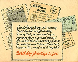 WW2 Birthday Greetings Card