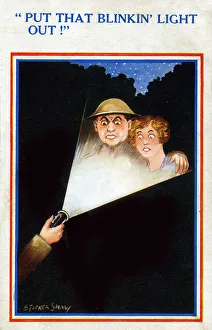 Torch Prints: WW2 - Put that Blinkin Light Out - Caught in the Act